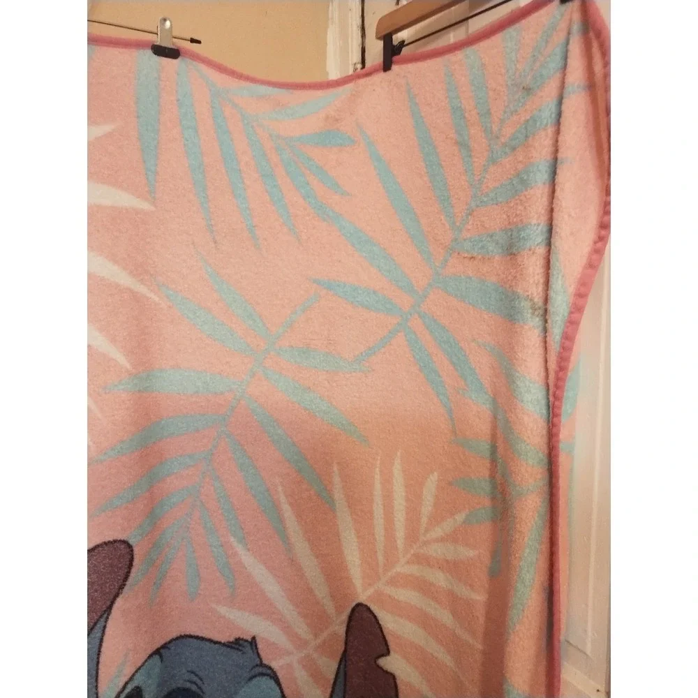 Disney stitch blanket